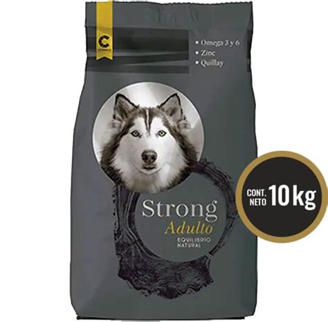 alimento para perros strong